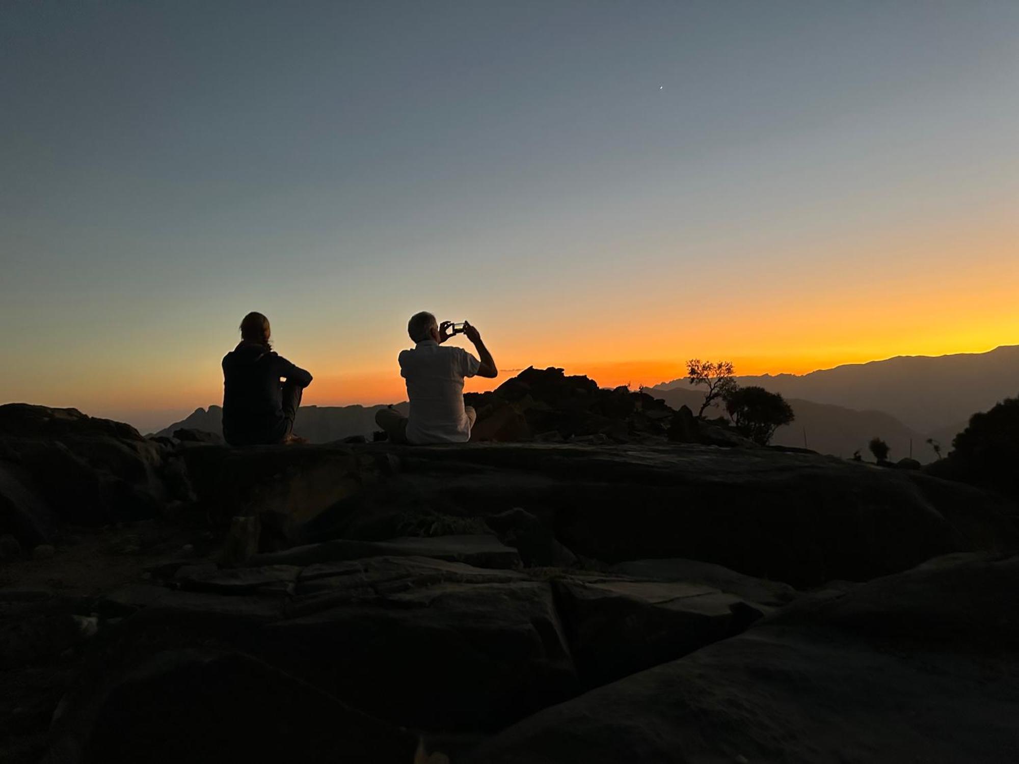 Panorama Jabal Shams Hostel Saab Bani Khamis
